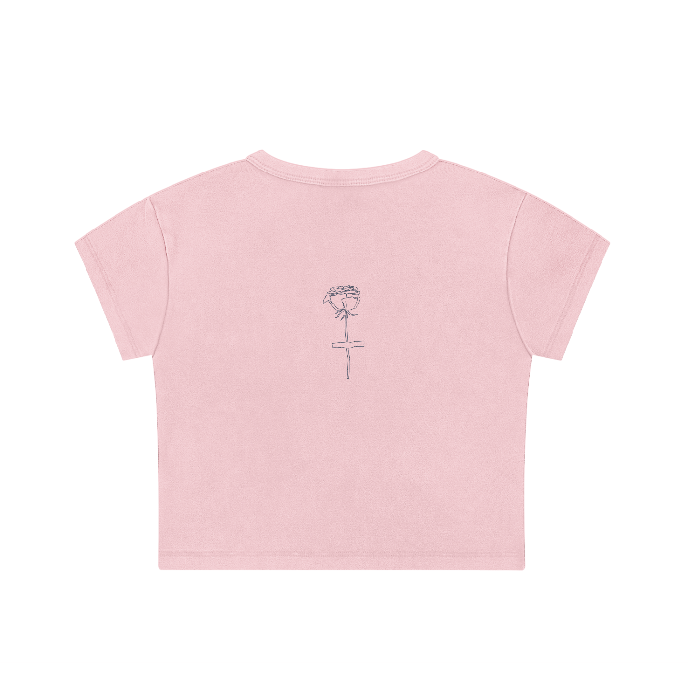 TigurrKat Snow Washed Crop Top